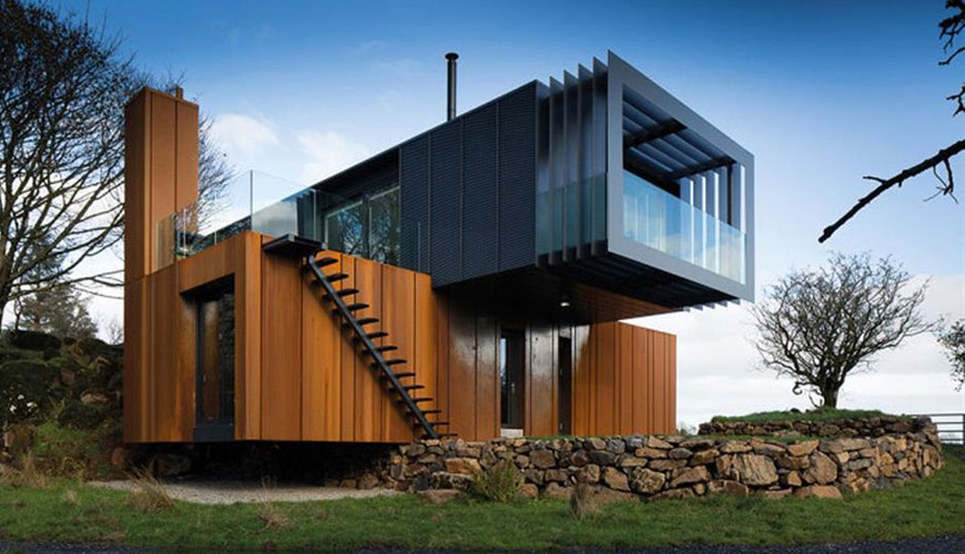 NFPA 225 Model Üretilmiş Ev Kurulumu için Test