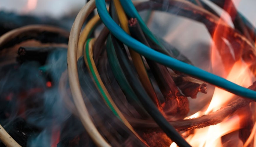 Standardni test NFPA 262 za prenos plamena in dima žic in kablov za uporabo v klimatskih enotah