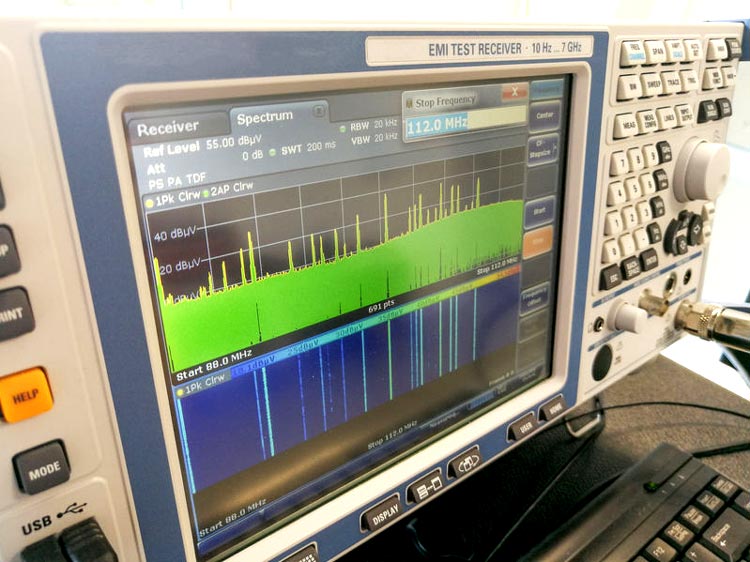 Radio Devices Regulation (RED) 2014/53 / EU Tests