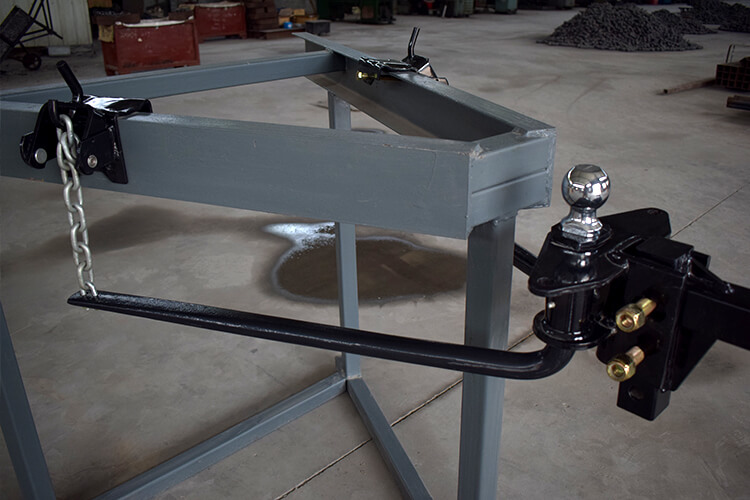 Prueba de durabilidad de piezas de remolque Prueba de durabilidad de piezas de remolque