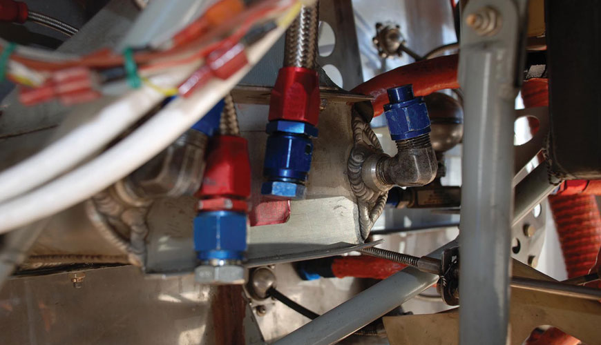 SAE AIR 1377A Esnek Hortum ve Tüp Tertibatları için Yangın Test Ekipmanı