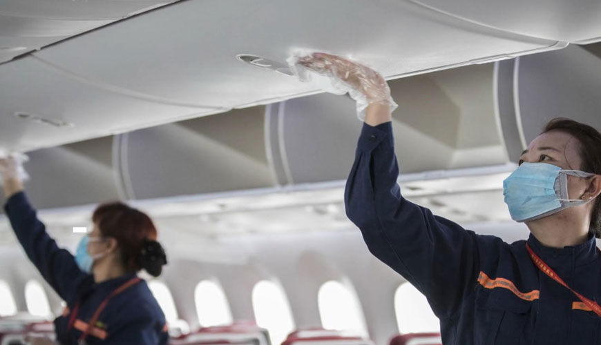 SAE AMS 1452C Uçaklar için Dezenfektanlar, Genel Gereksinimler için Standart Test