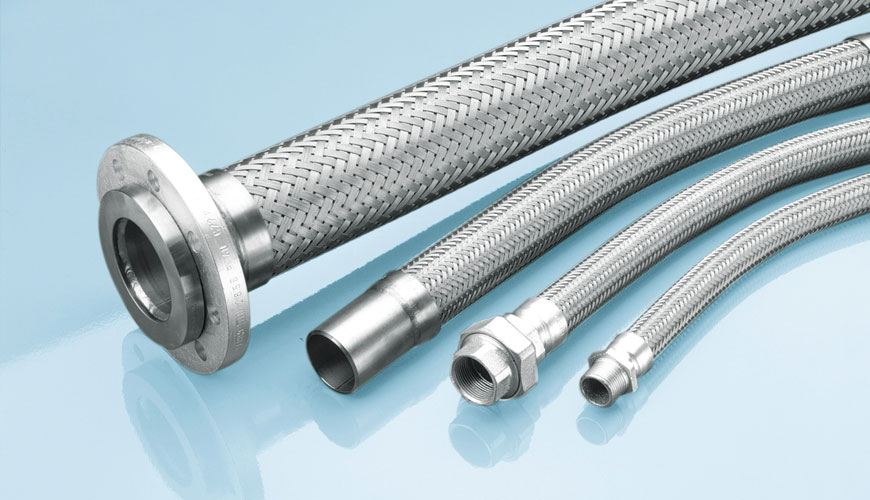 SAE AS 1946 Metalik Güçlendirilmiş Hortum Tertibatı İçin Test