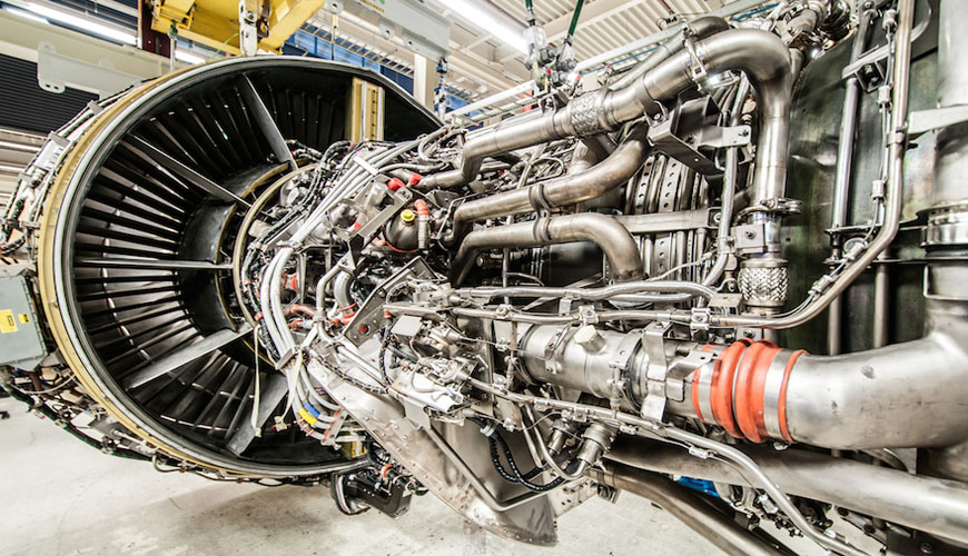 SAE AS 4273 Uçak Motorları ve Uçak Motor Tesisatları için Akışkan Taşıma Bileşenlerinin Yangın Testi