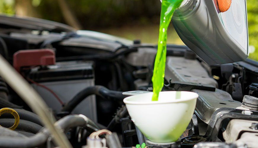 Prueba estándar SAE CECC-22-T-97 para medir las propiedades de prevención de la corrosión de los refrigerantes del motor