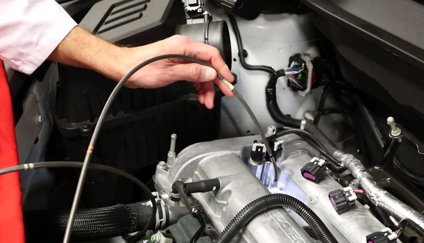 Prueba estándar SAE J2045 para conjuntos de tuberías del sistema de combustible