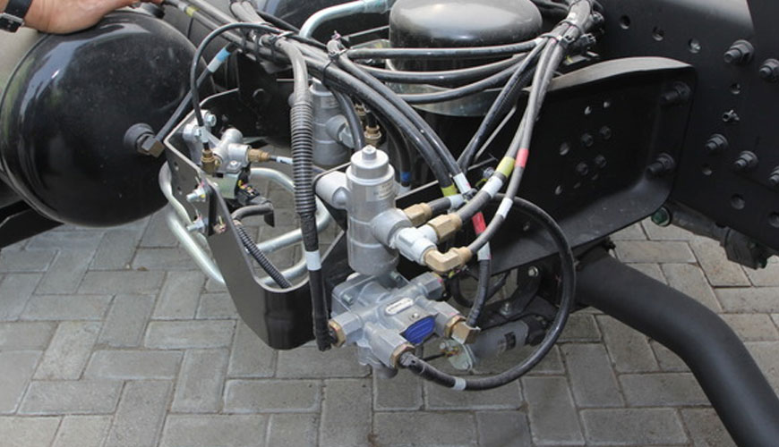 Thử nghiệm SAE J2494-2 về các phụ kiện đẩy cơ thể phi kim loại được sử dụng trong hệ thống phanh khí của xe