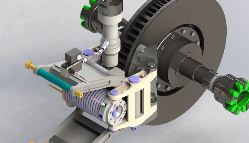 SAE J2879 Otomotiv Hidrolik Fren Tüpü Mafsalları için Standart Test