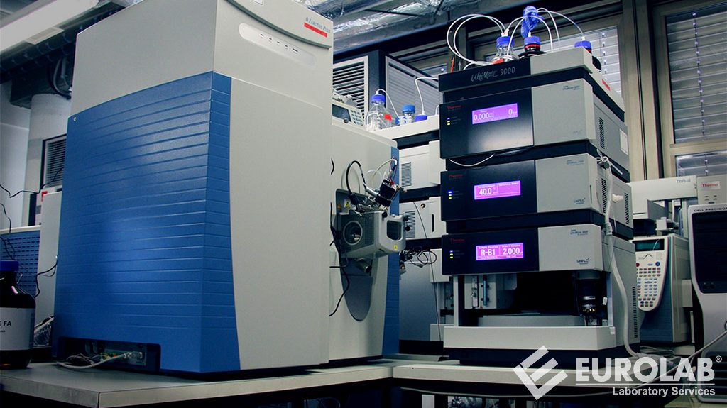 Testni laboratorij za masno spektrometrijo s tekočinsko kromatografijo (LC-MS / MS)