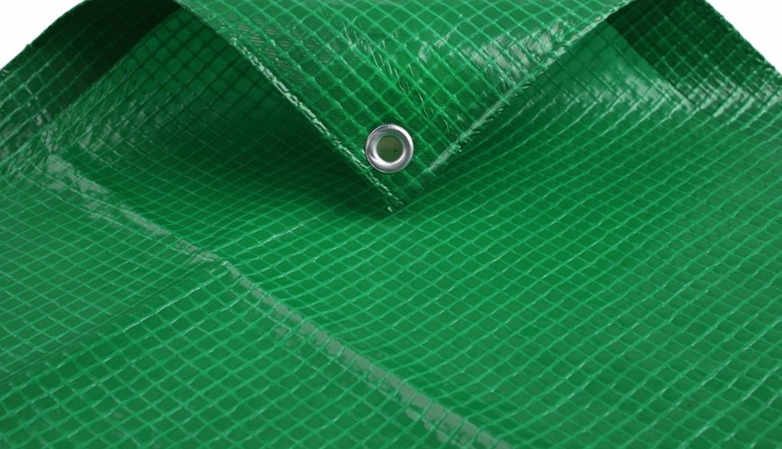TS 10978 Rubber and Plastic Coated Fabrics - PVC Coated Fabrics Test Standard for Tarpaulins