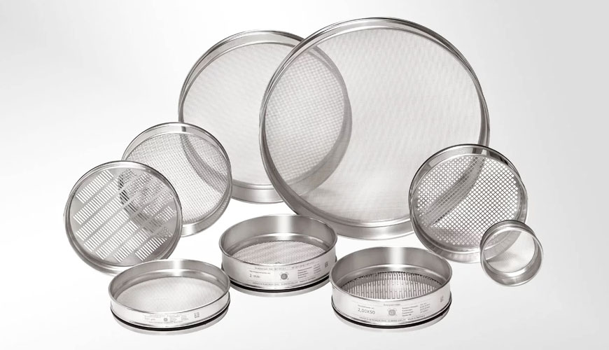 TS 1225 Experimental Sieves-Standard Test of Nominal Sizes of Sieve Eye and Hole Apertures
