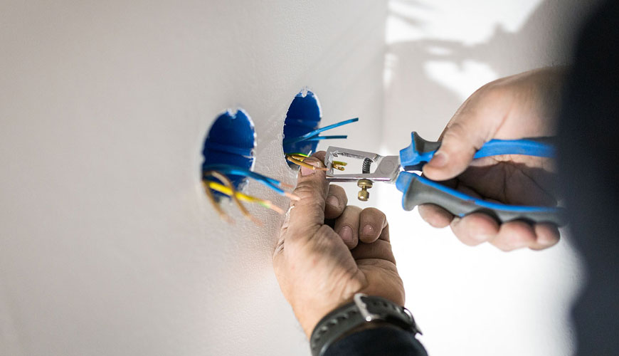 TS 4915 Ev ve Benzeri Sabit Elektrik Tesisatı Anahtarları için Test