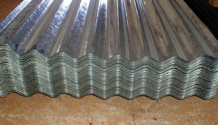 TS 822 Standard Test for Hot-Dip Galvanized Flat and Corrugated Sheets