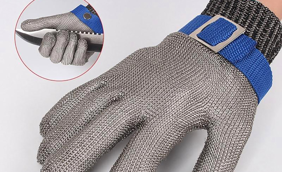 TS EN 1082-1​​防刀割和穿透的防護手套和袖口-鏈甲和袖口製成的手套