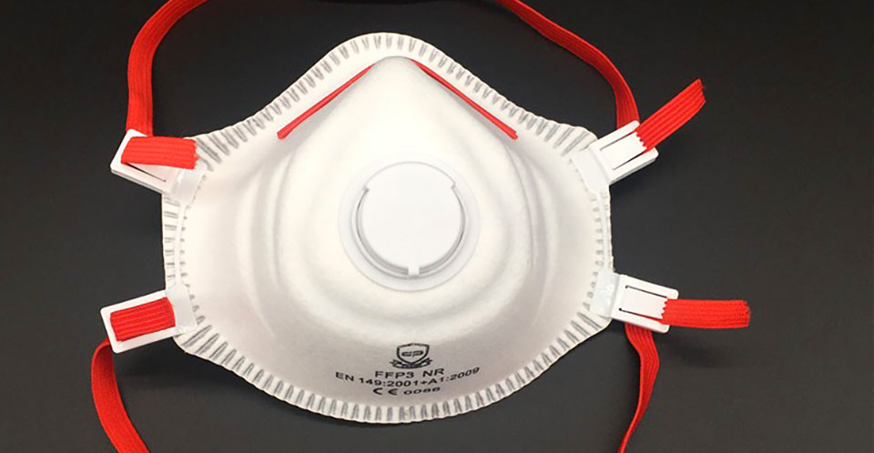 TS EN 149呼吸防護裝置-過濾式半面罩，可防止顆粒物進入