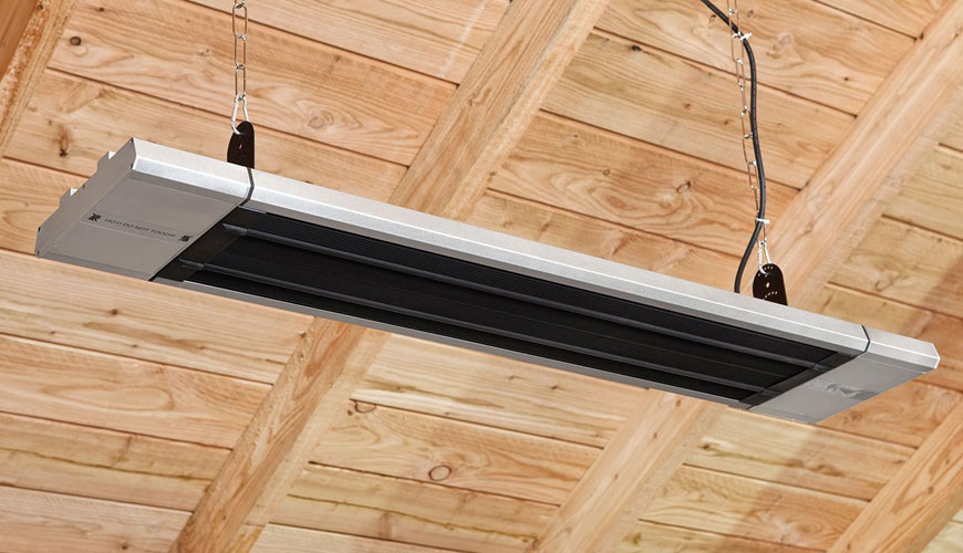UL 1278 Standard UL za varnostne premične in stenske ali stropne viseče električne grelnike sob