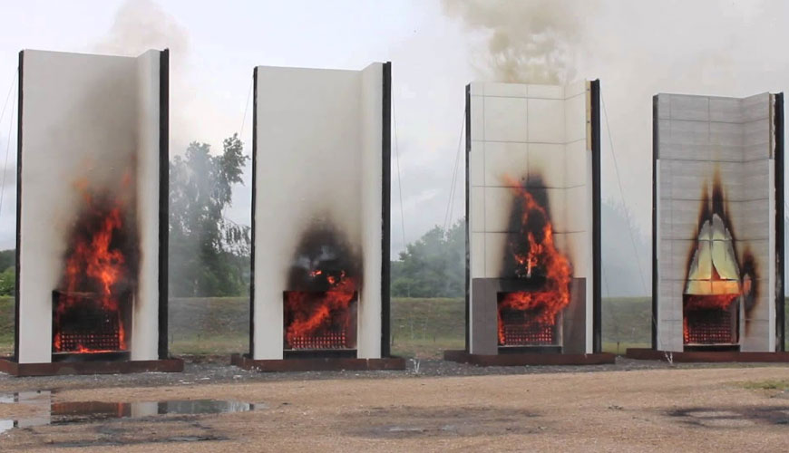 UL 263 Bina İnşaatı ve Malzemelerinin Güvenlik Yangın Testleri için UL Standardı