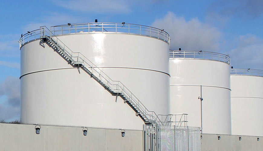 Standard ULC S601 za jeklene nadzemne rezervoarje za proizvodnjo v trgovini za vnetljive in gorljive tekočine