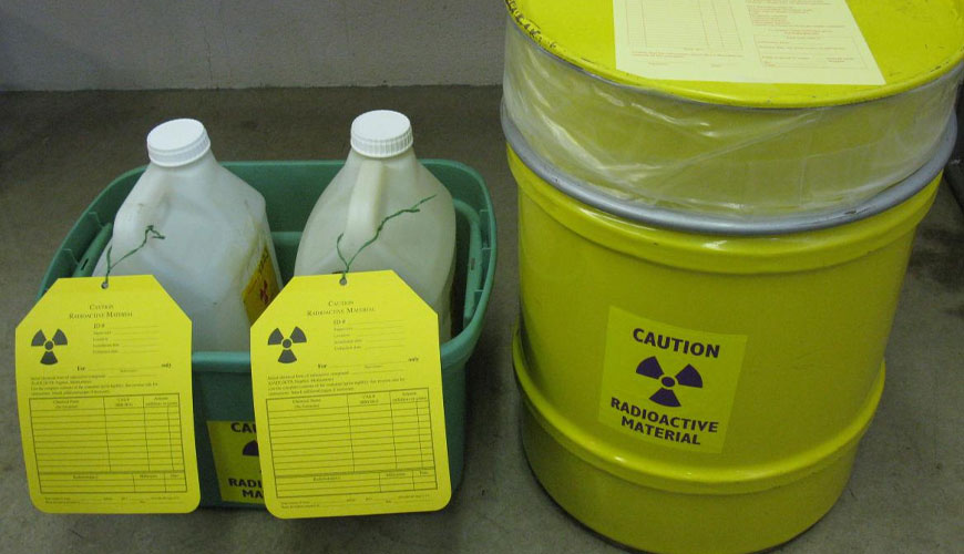 UN 2911 Radyoaktif Malzeme, İstisnai Paket Aletleri veya Makaleler için Standart Test