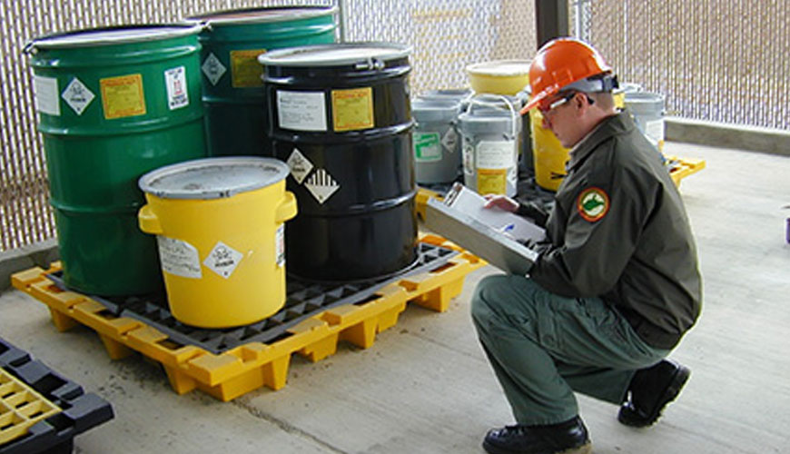 UN 2919 Material radiactivo, Reglamento especial Método de prueba estándar