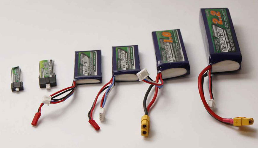 روش تست استاندارد UN EN 3480 برای علامت استفاده از باتری لیتیومی