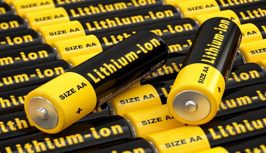 UN EN 3481 Phương pháp kiểm tra tiêu chuẩn cho pin Lithium-Ion