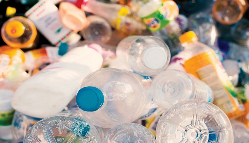 UNI 10667-8 Materiales plásticos secundarios en bruto - Prueba para escamas de tereftalato de polietileno