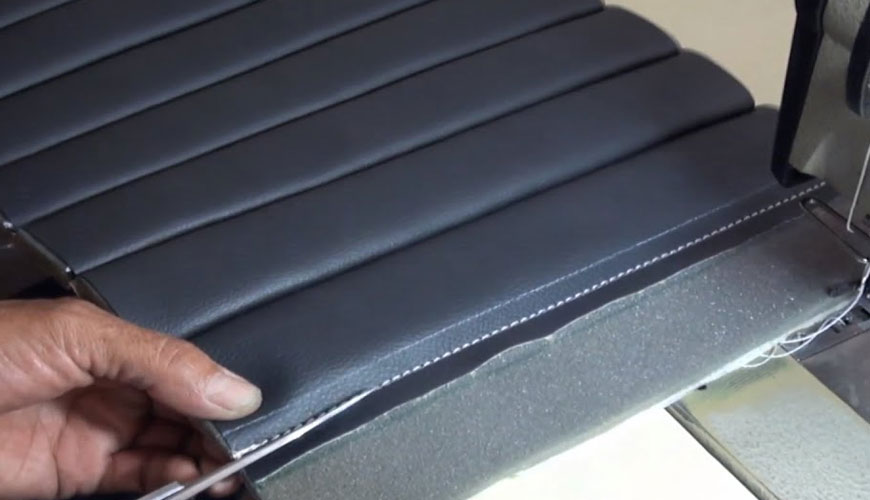 VDA 230-210 Döşemelik Kumaş, Kanca İplik Tutucu için Standart Test Yöntemi