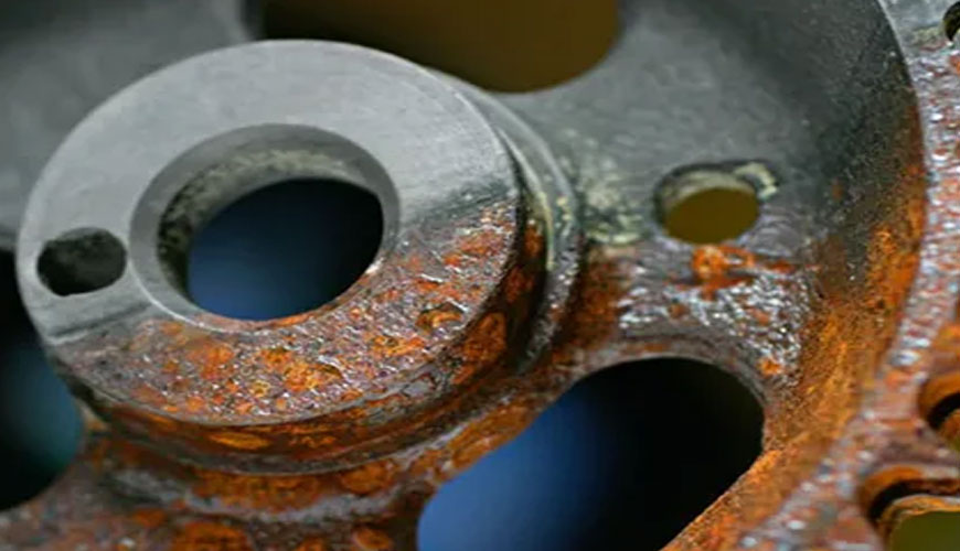 VDA 230-214 Standardni preskus odpornosti kovinskih materialov na kondenzacijsko korozijo v komponentah, ki prenašajo izpušne pline