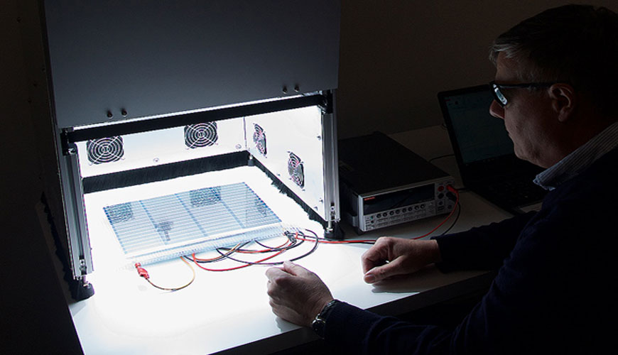 VDA 230-219 Güneş Simülasyon Ünitelerinde Otomotiv Bileşenlerinin Yaşlanması için Standart Test