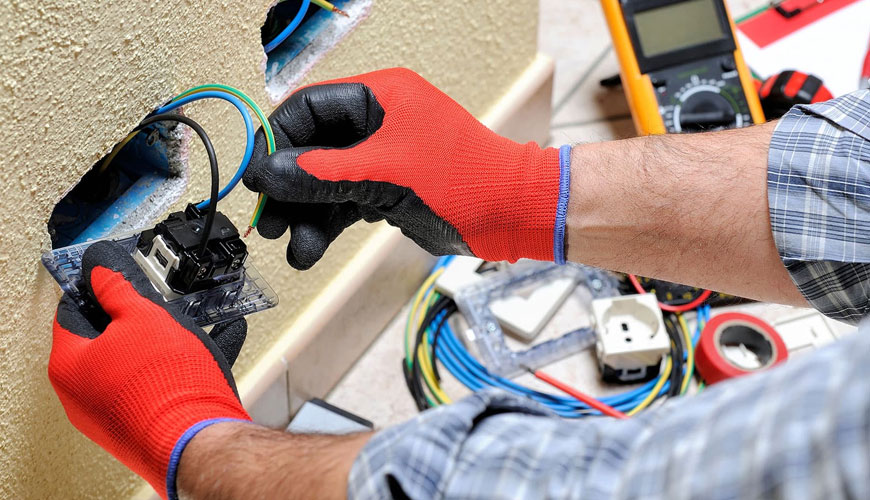 VDE 0303-30 Elektriksel Amaçlı Yalıtım Malzemeleri Katı Elektrik Yalıtım Malzemeleri için Standart Test