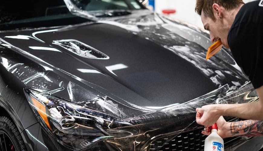 Volvo VCS 1029-54719 Yapışma, Yüksek Basınç Altında Su Püskürtme, Boyalar ve Emayeler için Standart Test Yöntemi