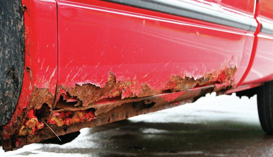 VW PV 1209 Çevresel Korozyon Döngüsü için Test Standardı