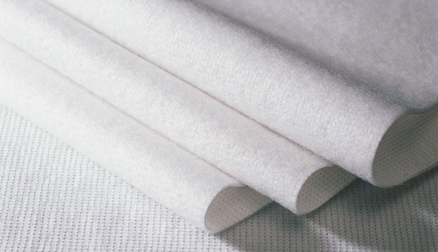 WSP 400.0 Yararlı Yöntem, Dokunmamış Kumaşların Yüzey Astarı için Standart Test